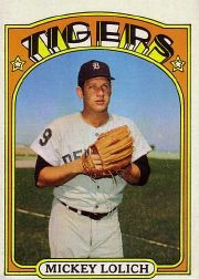 1972 Topps Baseball Cards      450     Mickey Lolich